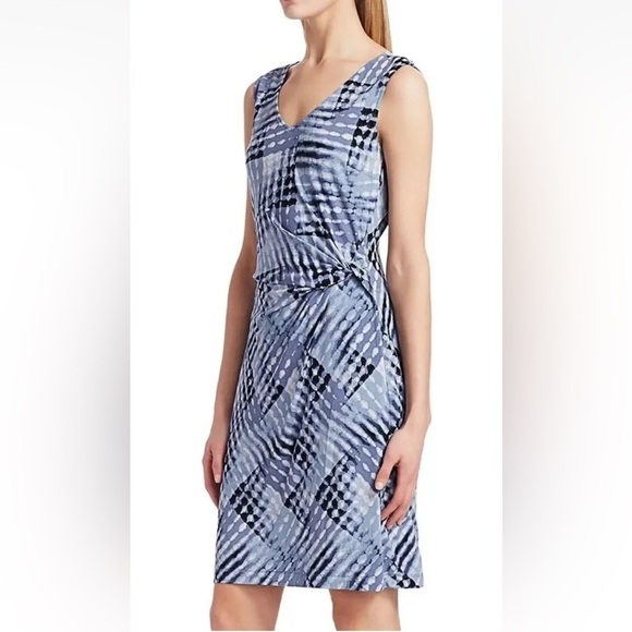Nic + Zoe Cross Over Twist Sheath Dress Womens Size XS (617) - Picture 3 of 11